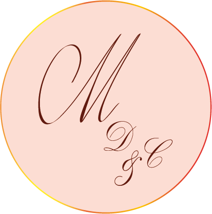 Logo secondaire de mel design et création