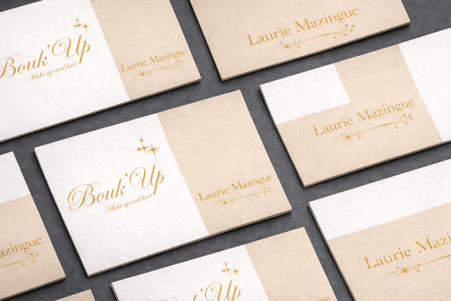 Carte de visite mokup Bouk'up