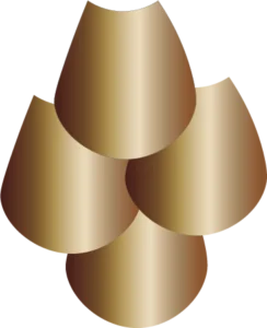 Des écailles en bronze