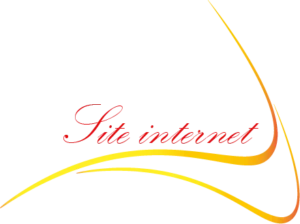 Site internet en rouge et jaune