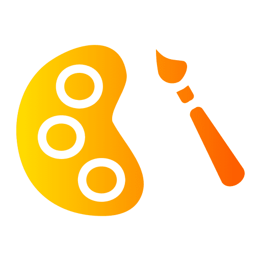 Favicon illustration orange