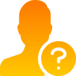 Un bonhomme avec une question en point d'interrogation