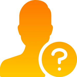 Un bonhomme avec une question en point d'interrogation