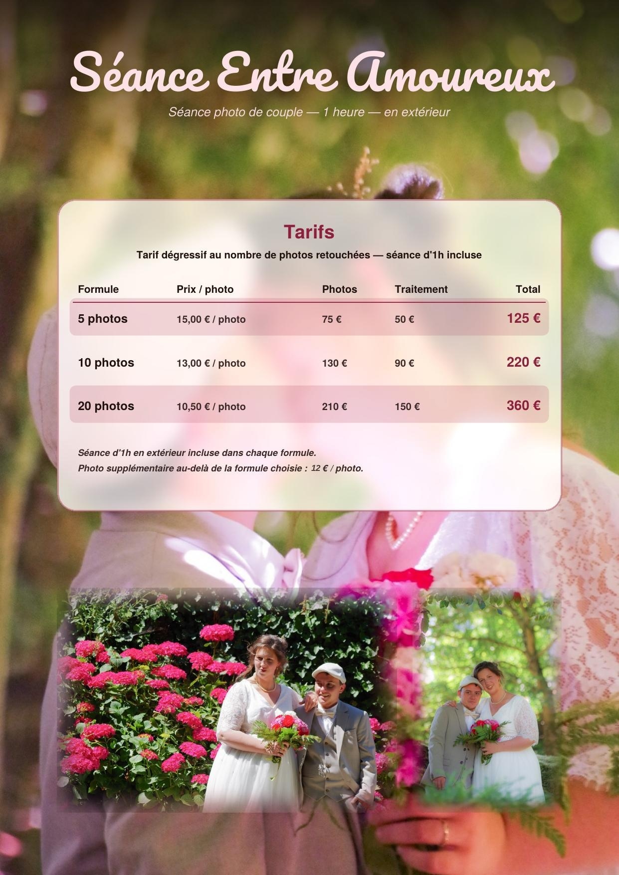 Tarification pour les couples